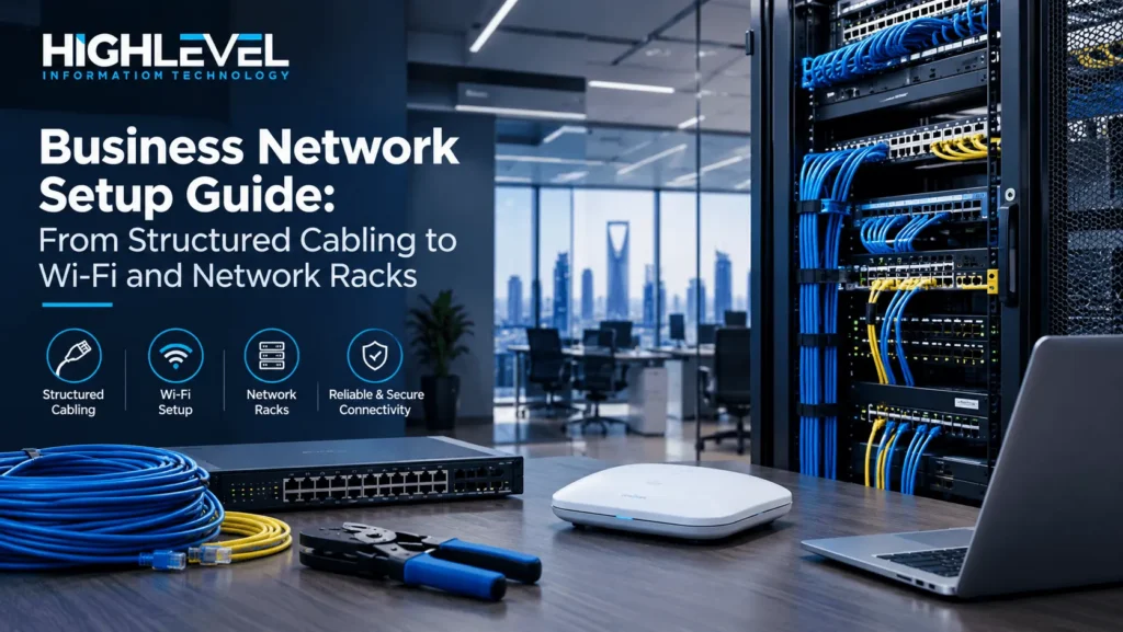 Business Network Setup Guide: From Structured Cabling to Wi-Fi and Network Racks