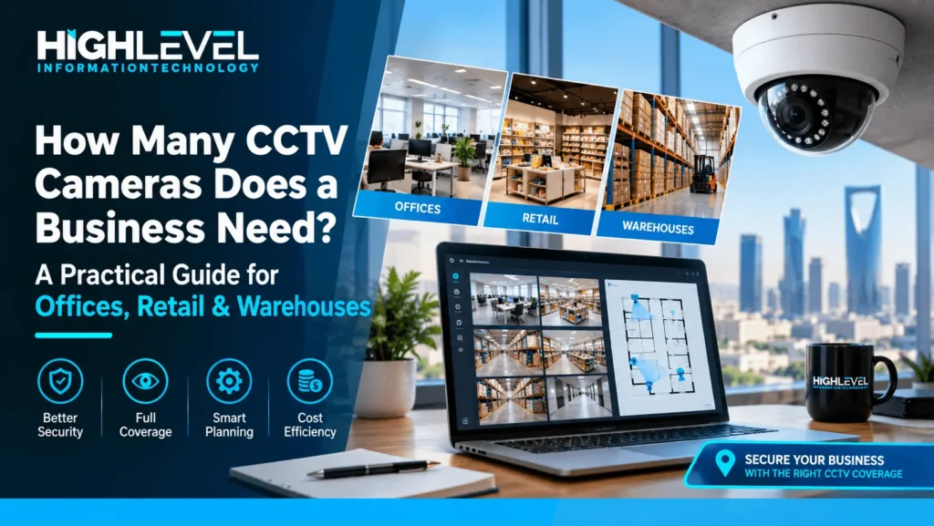 How Many CCTV Cameras Does a Business Need? A Practical Guide for Offices, Retail & Warehouses